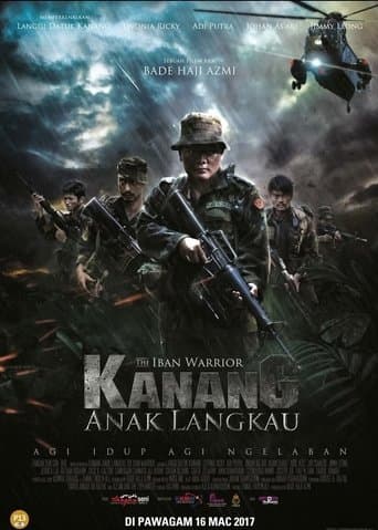 Movie poster for Kanang Anak Langkau: The Iban Warrior