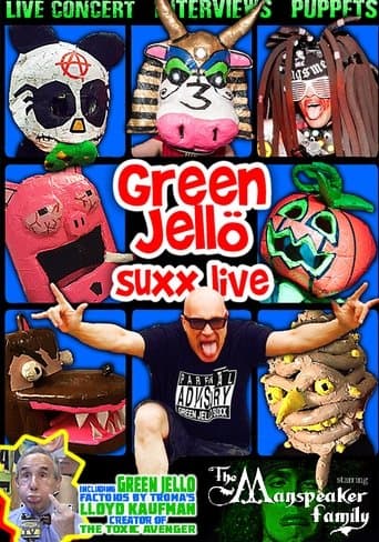 Movie poster for Green Jello Suxx Live