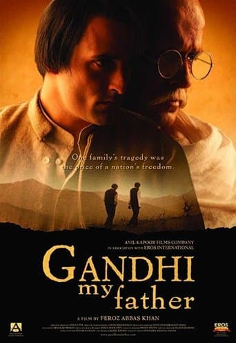 Movie poster for Gandhi, My Father