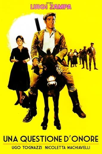 Movie poster for A Matter of Honor