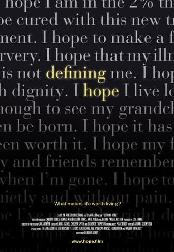 Movie poster for Defining Hope