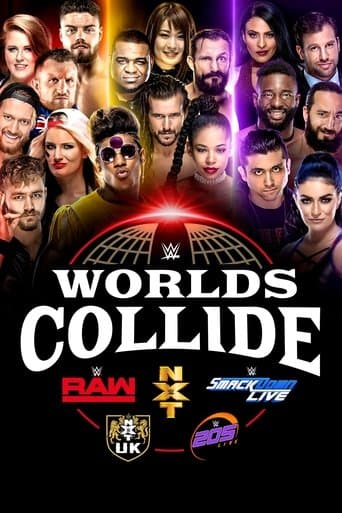 Movie poster for WWE Worlds Collide