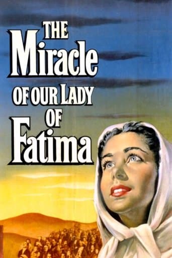 Movie poster for The Miracle of Our Lady of Fatima