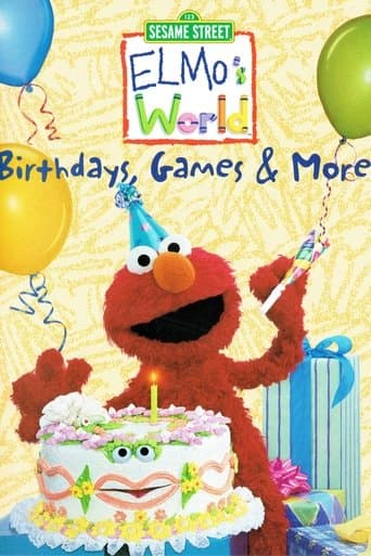 Movie poster for Sesame Street: Elmo's World: Birthdays, Games & More!