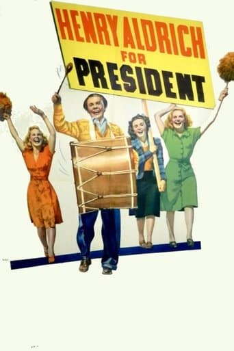 Movie poster for Henry Aldrich for President