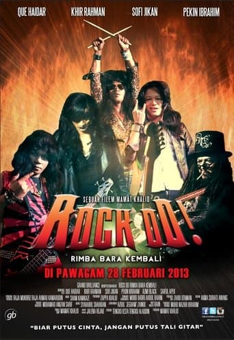 Movie poster for Rock Oo! Rimba Bara Kembali