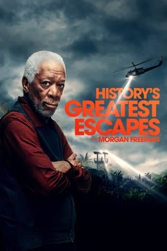 Movie poster for History's Greatest Escapes with Morgan Freeman