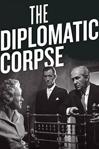 Movie poster for The Diplomatic Corpse