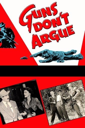 Movie poster for Guns Don't Argue