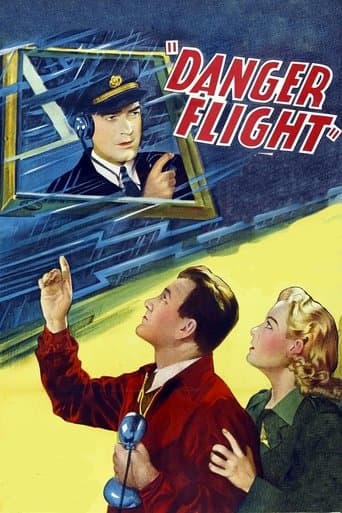 Movie poster for Danger Flight