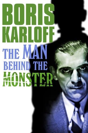 Movie poster for Boris Karloff: The Man Behind the Monster
