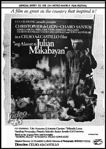 Movie poster for The Legend Of Julian Makabayan