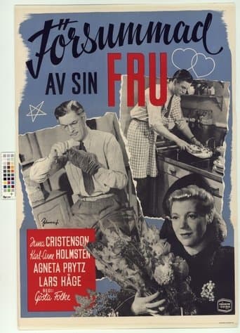 Movie poster for Försummad av sin fru