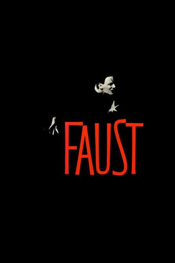 Movie poster for Faust