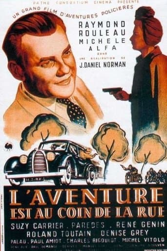 Movie poster for L'aventure est au coin de la rue