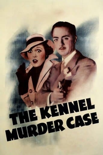 Movie poster for The Kennel Murder Case