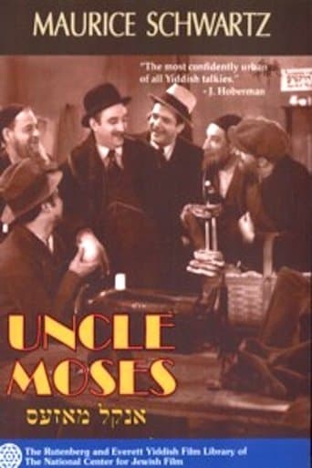 Movie poster for Uncle Moses