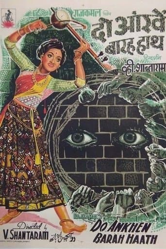 Movie poster for Do Ankhen Barah Haath