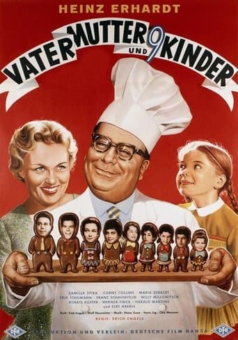 Movie poster for Vater, Mutter und neun Kinder