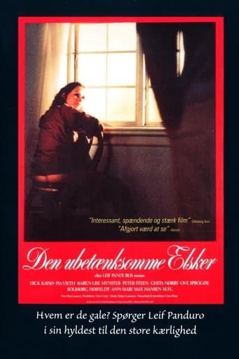 Movie poster for Den ubetænksomme elsker
