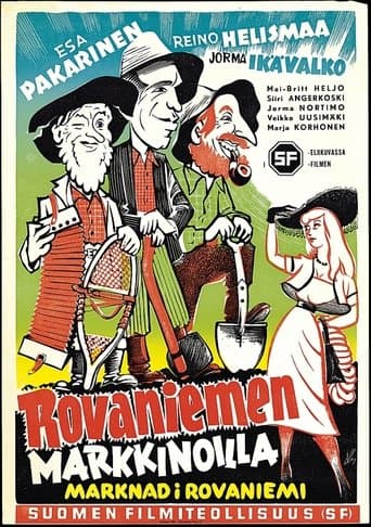 Movie poster for Rovaniemen markkinoilla