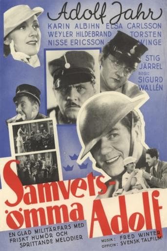 Movie poster for Samvetsömma Adolf