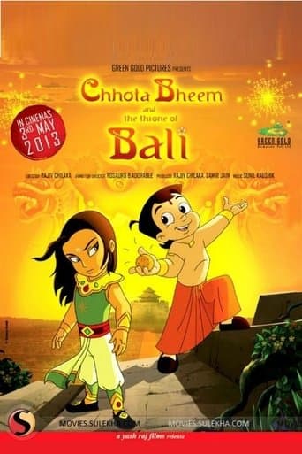 Movie poster for Chhota Bheem and the Throne of Bali