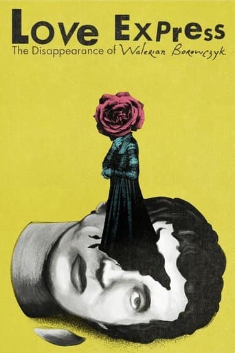 Movie poster for Love Express. The Disappearance of Walerian Borowczyk