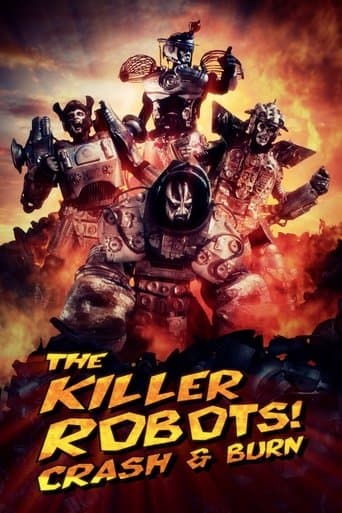Movie poster for The Killer Robots! Crash and Burn