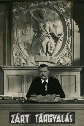 Movie poster for Closed Court