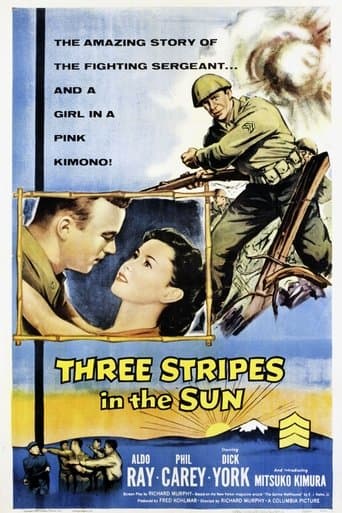 Movie poster for Three Stripes in the Sun