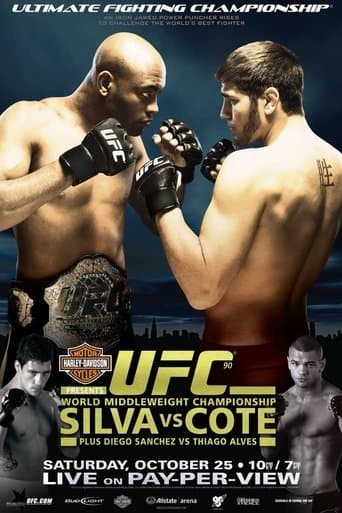 Movie poster for UFC 90: Silva vs. Cote
