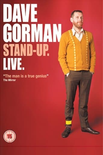 Movie poster for Dave Gorman: Stand-Up. Live.