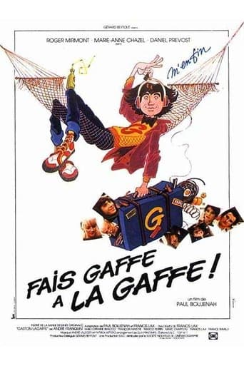 Movie poster for Fais gaffe à la gaffe !