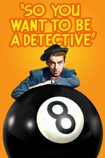 Movie poster for So You Want to Be a Detective