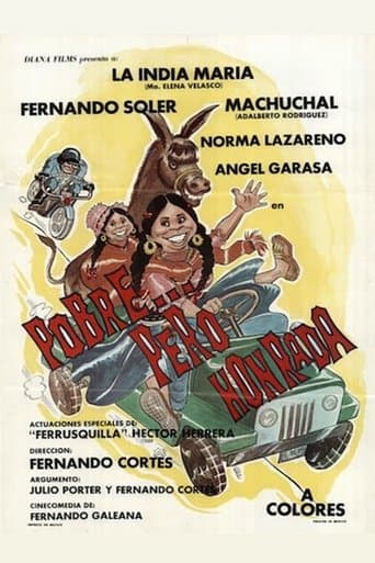 Movie poster for Pobre, pero honrada!