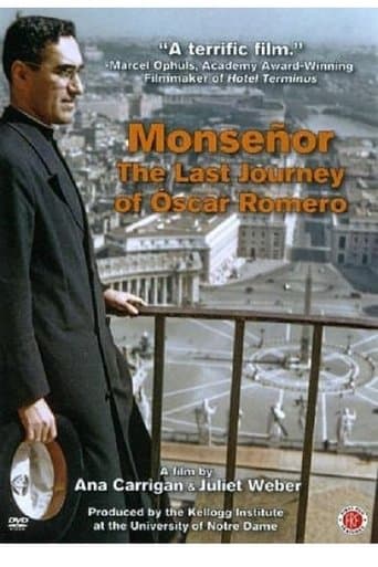 Movie poster for Monseñor: The Last Journey of Óscar Romero