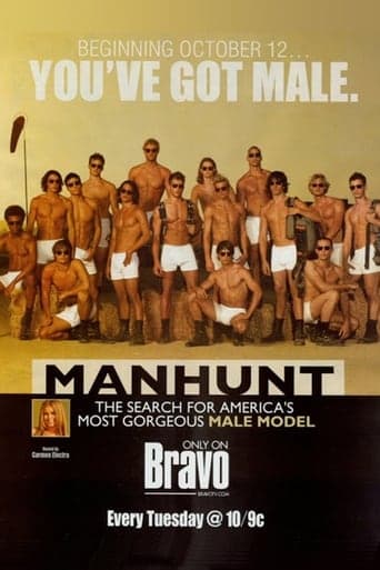 Movie poster for Manhunt: The Search for America's Most Gorgeous Male Model