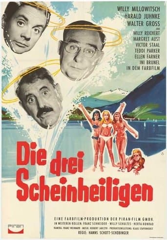Movie poster for Die drei Scheinheiligen