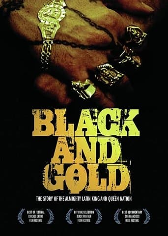 Movie poster for Black & Gold