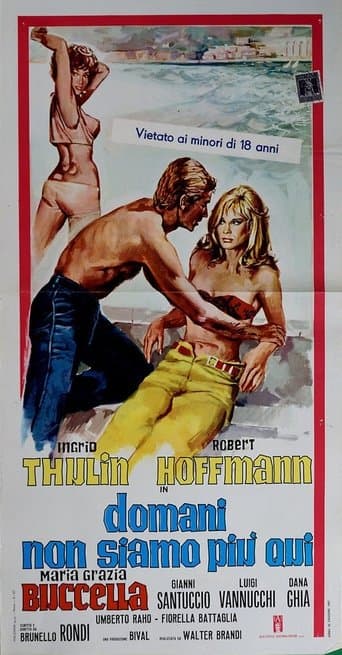 Movie poster for Domani non siamo piu' qui