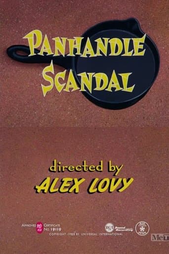 Movie poster for Panhandle Scandal