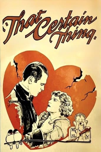 Movie poster for That Certain Thing