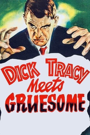 Movie poster for Dick Tracy Meets Gruesome