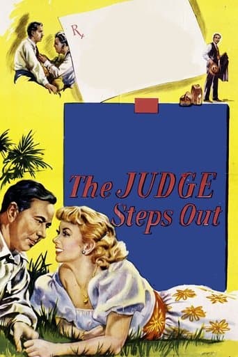Movie poster for The Judge Steps Out
