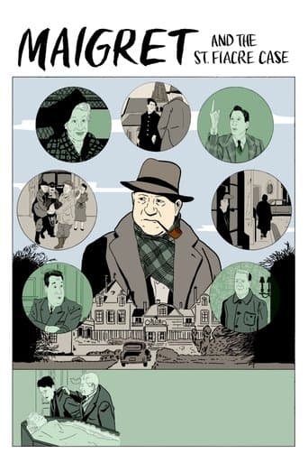 Movie poster for Maigret and the St. Fiacre Case
