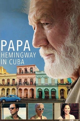 Movie poster for Papa Hemingway in Cuba