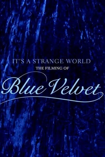 Movie poster for It's a Strange World: The Filming of 'Blue Velvet'
