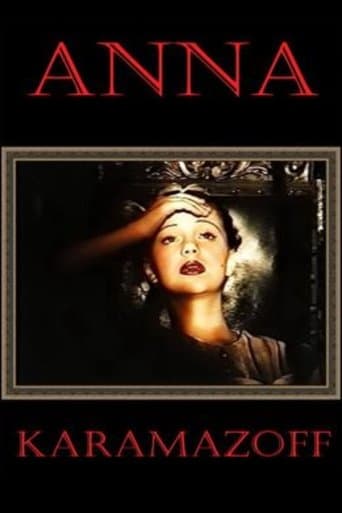 Movie poster for Anna Karamazoff