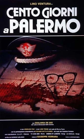 Movie poster for One Hundred Days in Palermo